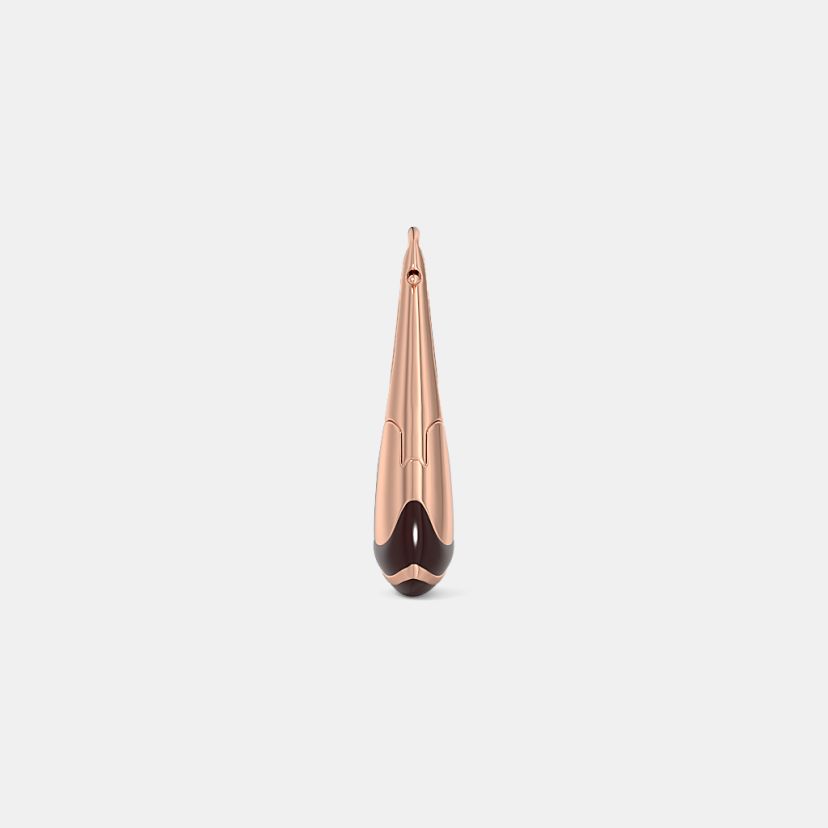 The Mocha Wave Hoop Earrings - image 7