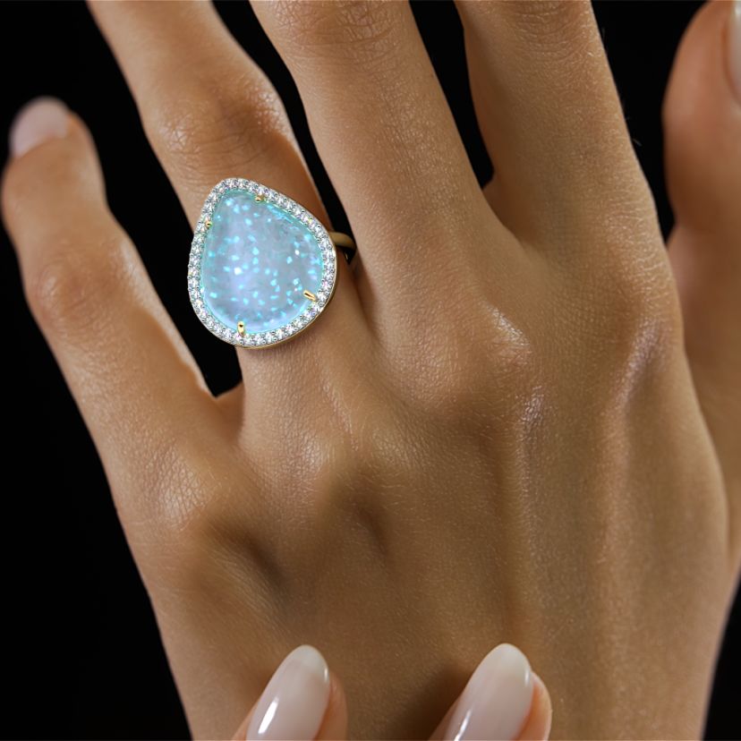 The Deya Cocktail Ring - image 4