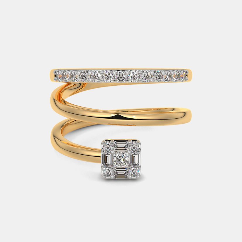 The Harmonia Spiral Ring - image 7