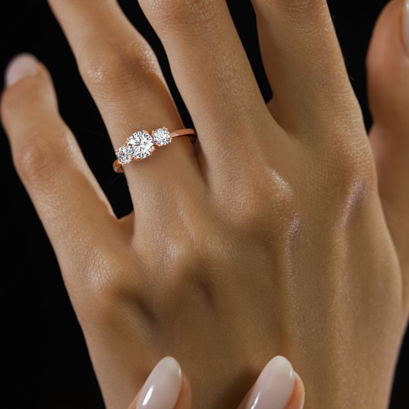 The Shyneal Solitaire Ring - image 4