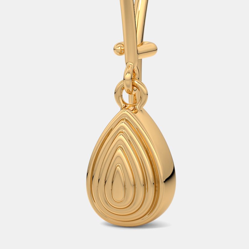 The Milu Dangle Hoop Earrings - image 4