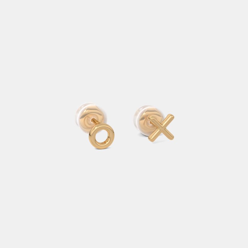 The Tic Tac Toe Kids Stud Earrings - image 4