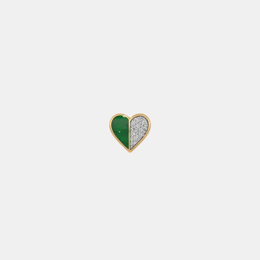 The Aurro Heart Stud Earrings - image 6