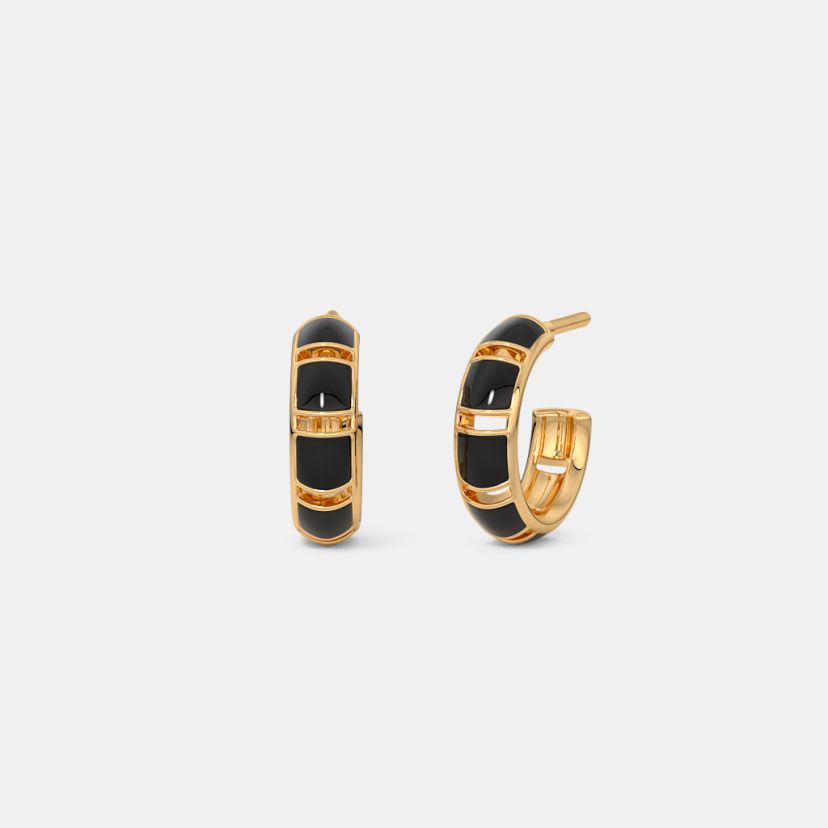 The Quensh J Hoop Earrings - image 1