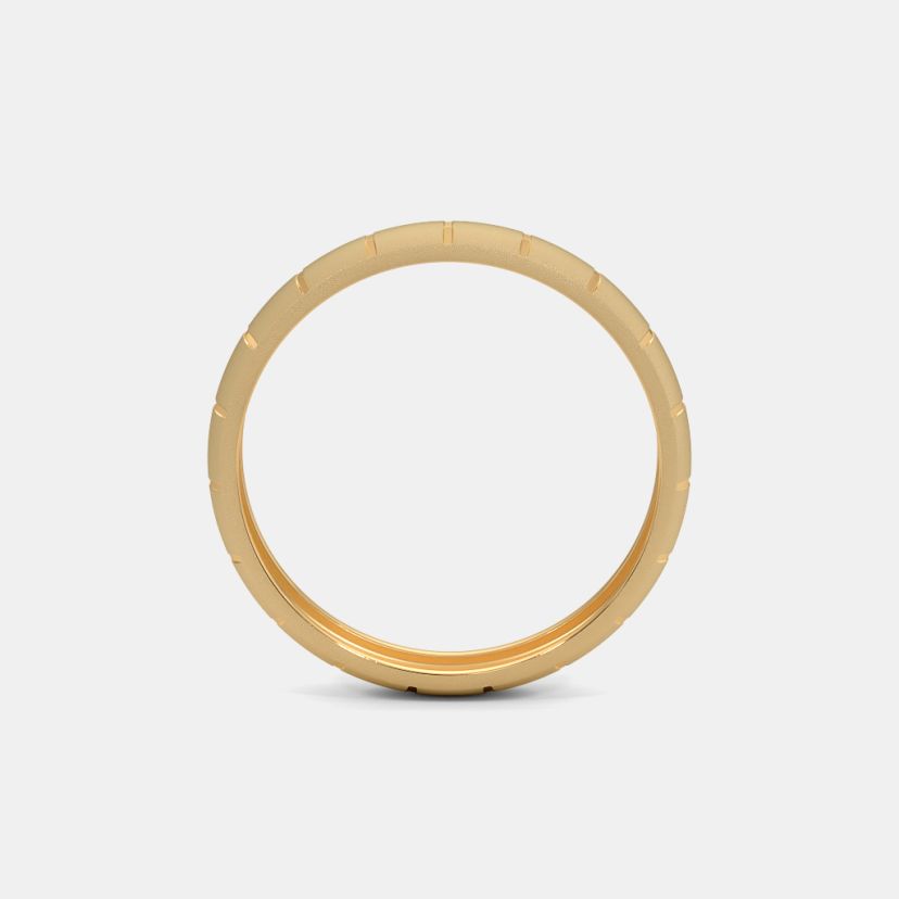 The Oralie Textured Band Ring - image 5