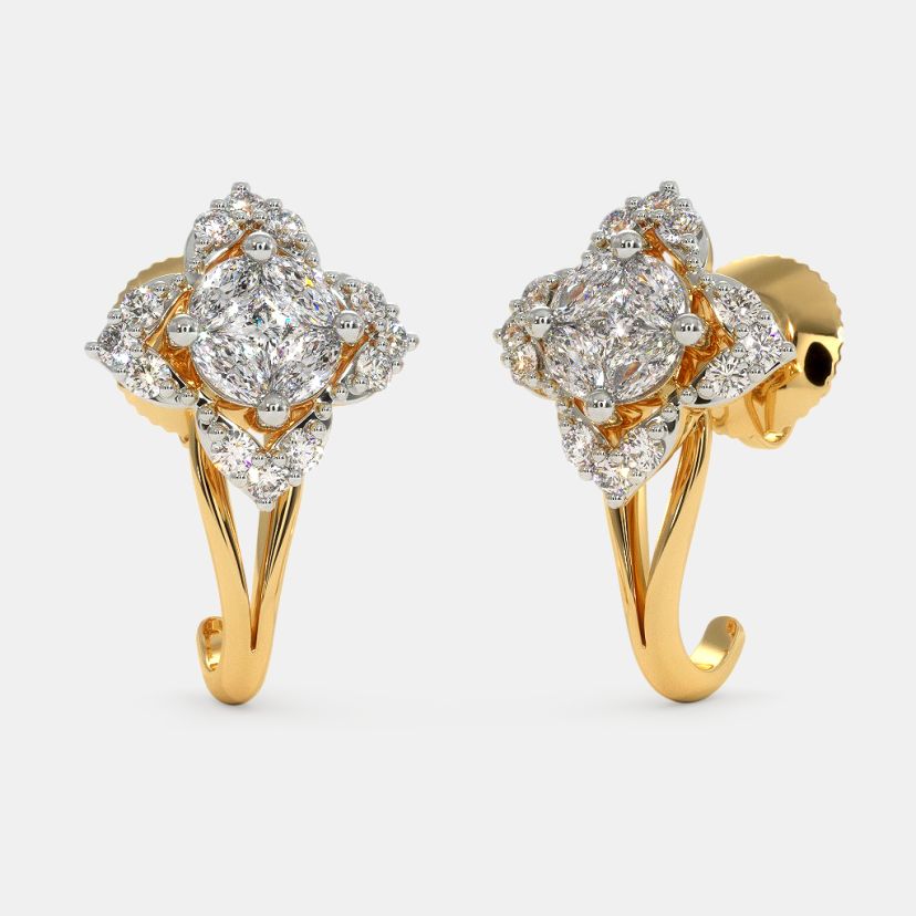 The Tyara J Hoop Earrings - image 1