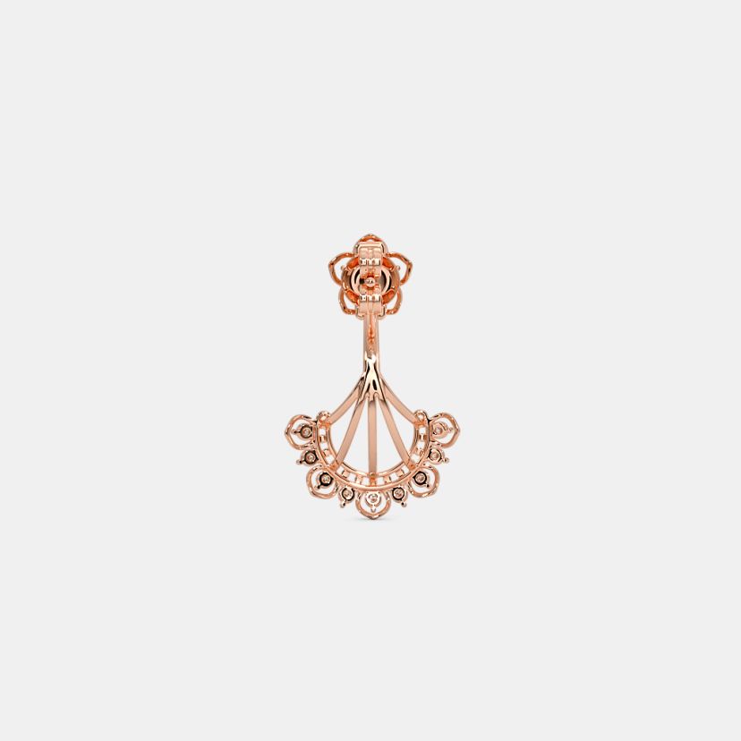 The Miracle Petal Front Back Earrings - image 9
