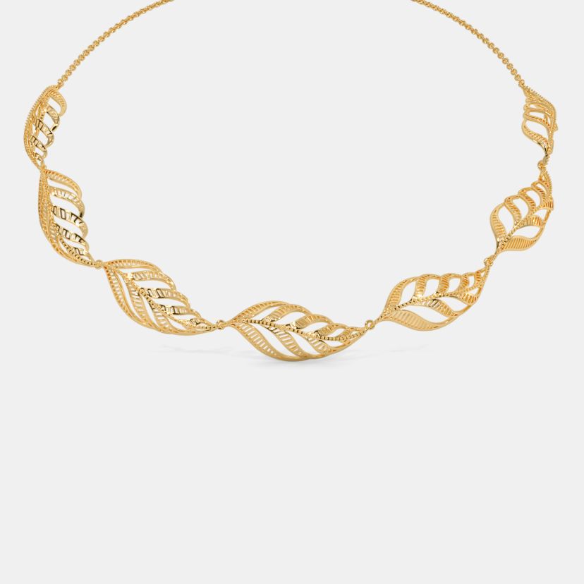 The Falling Leaf Collar Necklace - image 1