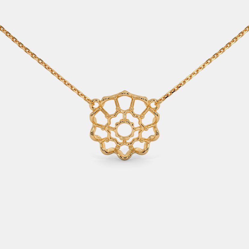 The Smoth Ripple Pendant Necklace - image 4