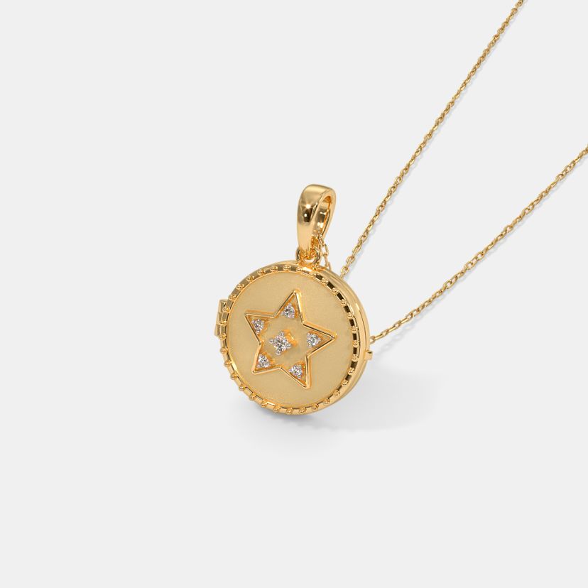 Photo locket pendant online clearance