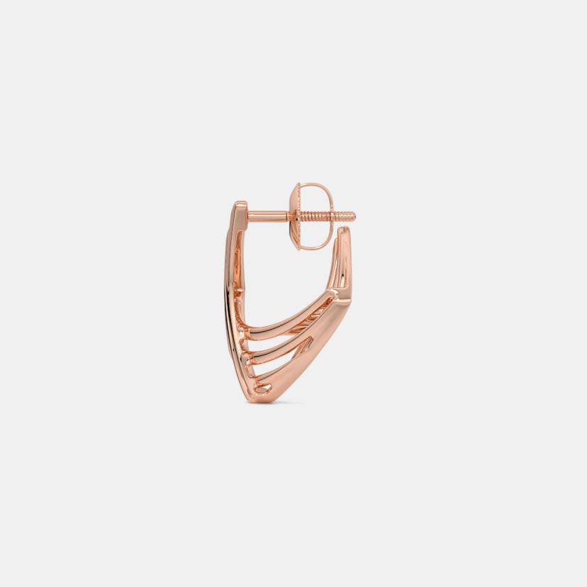 The Peira Orange Peel Earrings - image 8