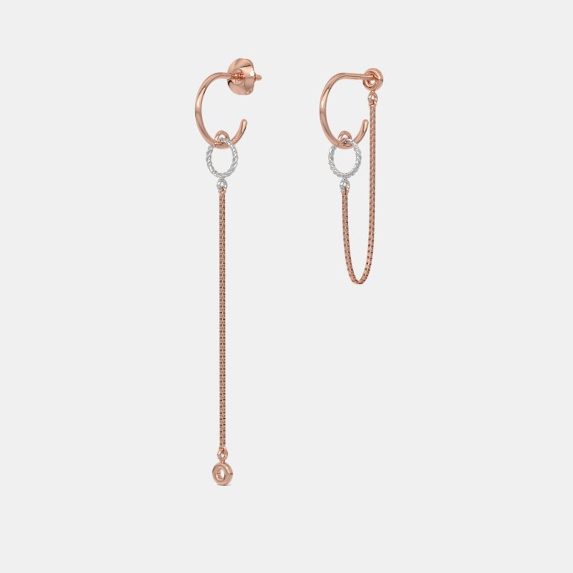 The Aurume Dangle Hoop Earrings - image 4