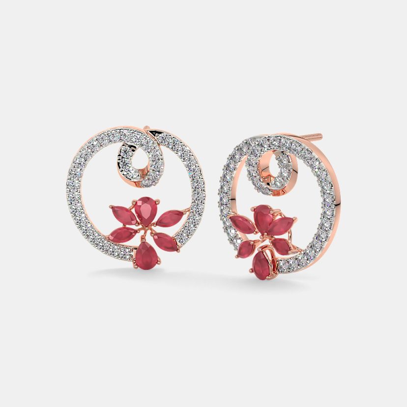 The Firelight Stud Earrings - image 1