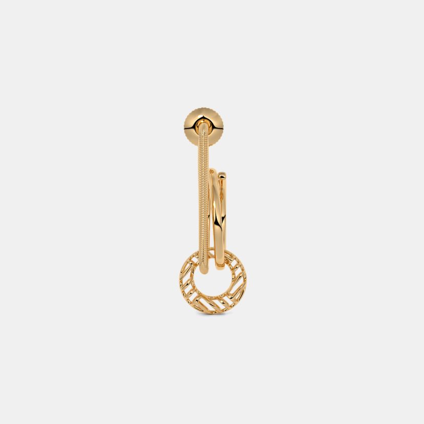 The Devanya Dangle Hoop Earrings - image 4
