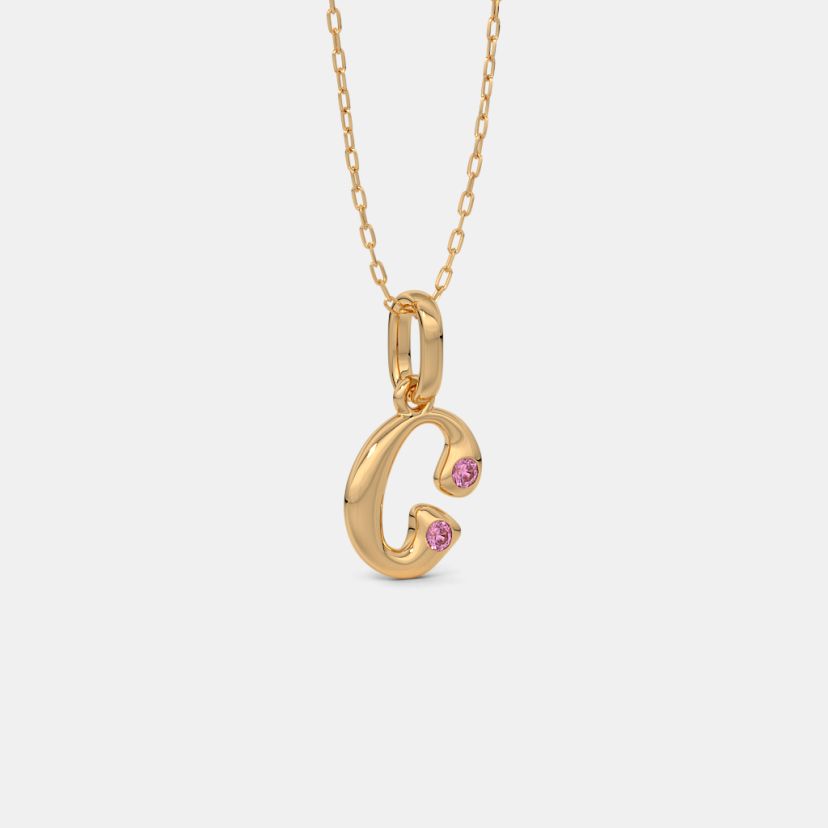 The Glimma G Initial Pendant - image 6