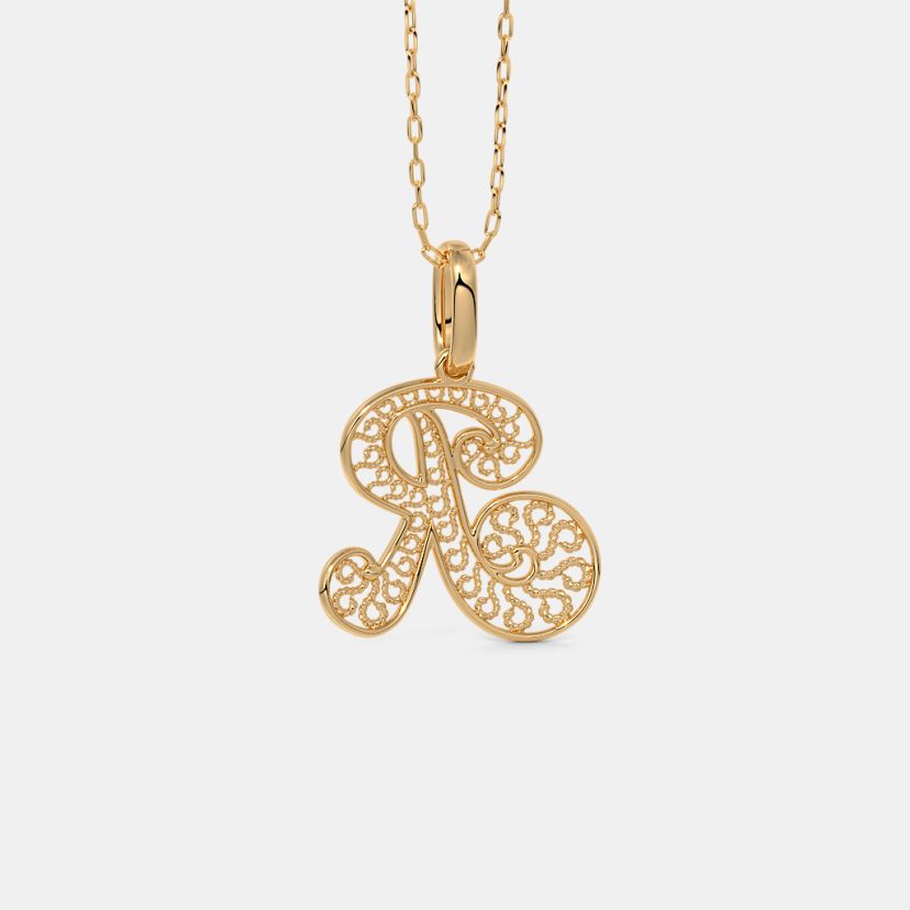 The Avelinc R Initial Pendant - image 6
