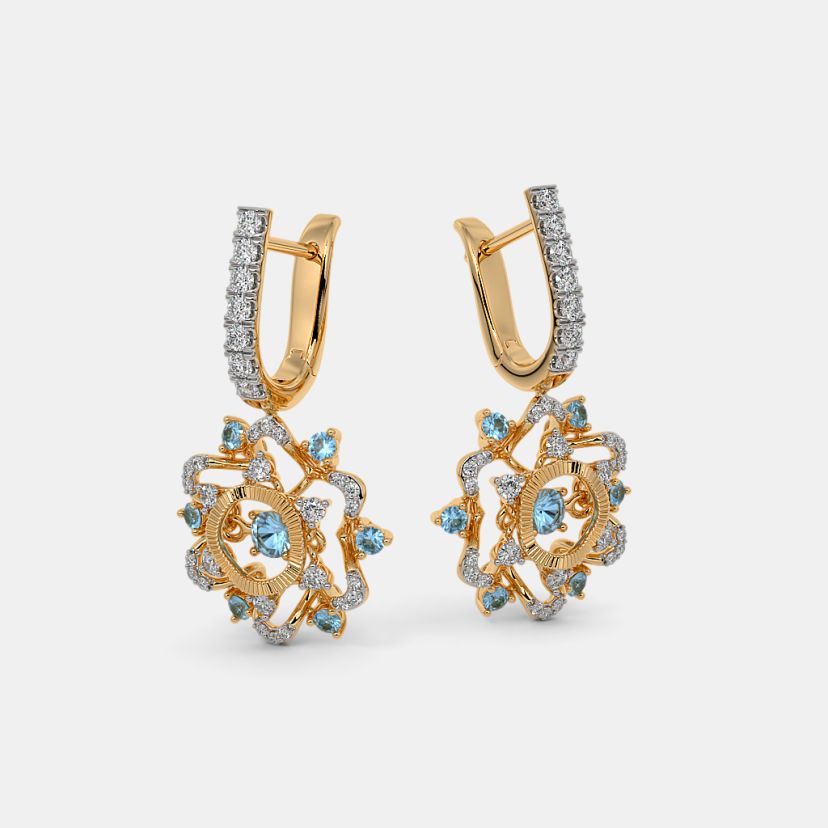 The Danzyia Dangle Hoop Earrings - image 5