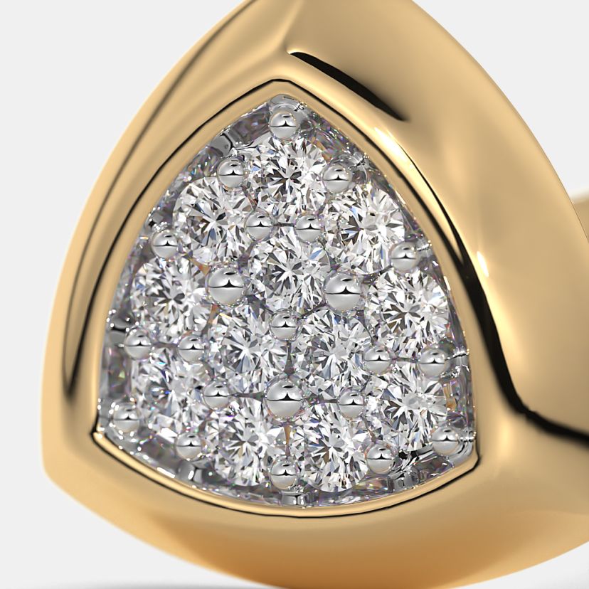 The Barett Pave Stud Earrings - image 5