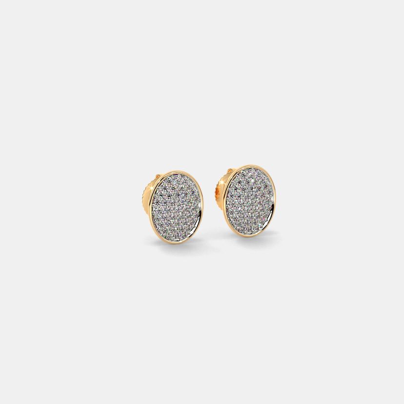 The Valente Pave Stud Earrings - image 6