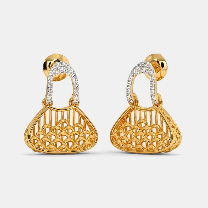 The Vanessa Bag Drop Earrings - image 1