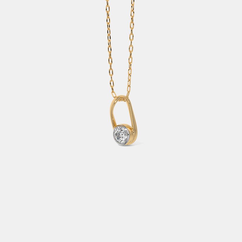The Aurelythra Solitaire Pendant - image 4