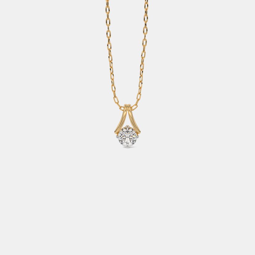 The Elyndressa Solitaire Pendant - image 5