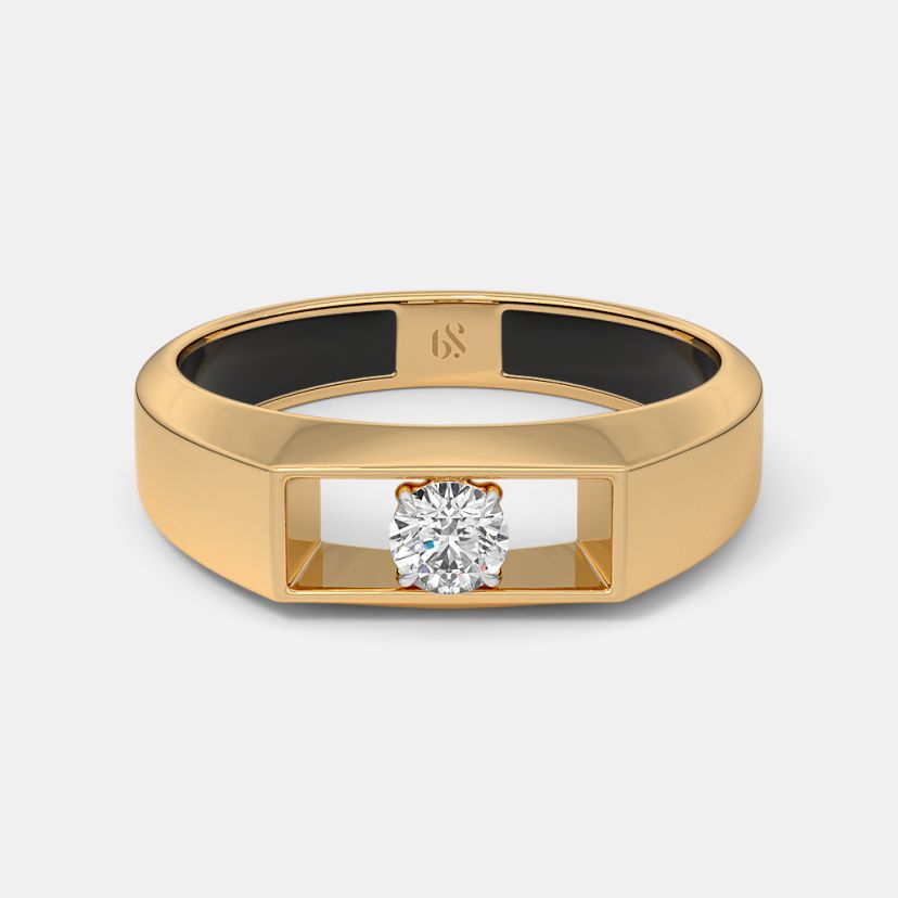 The Ombrysee Solitaire Ring For Him - image 5