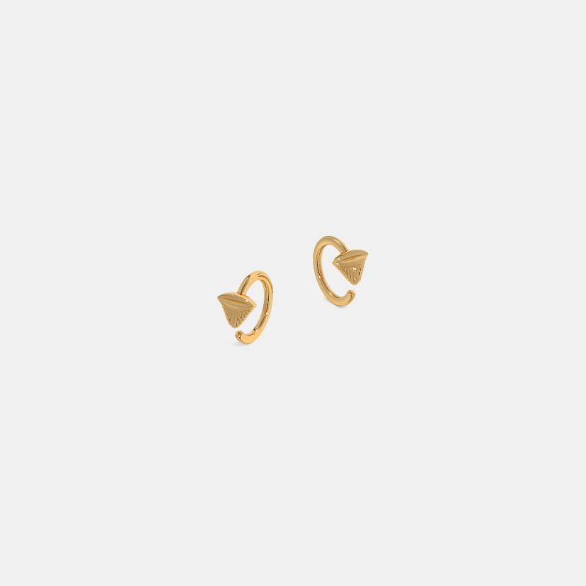 The Sanea Multi Pierced Hoop Earrings - image 5