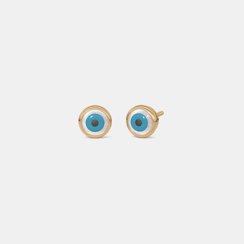 The Golden Arcadia Stud Earrings - image 1