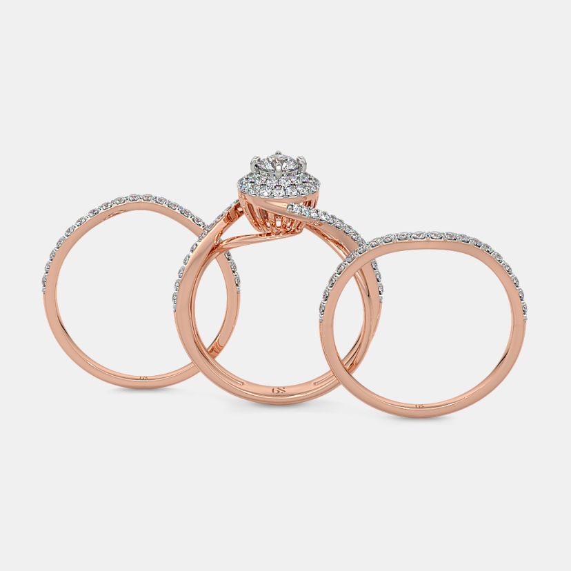 The Veloura Bridal Ring Set - image 9