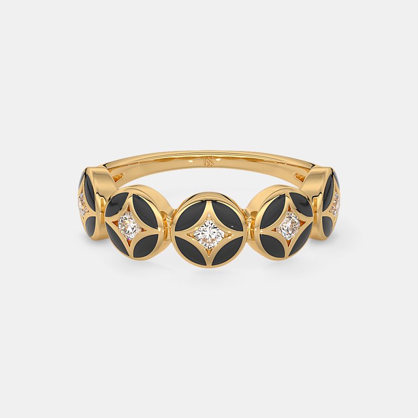 The Astral Noir Band Ring - image 7