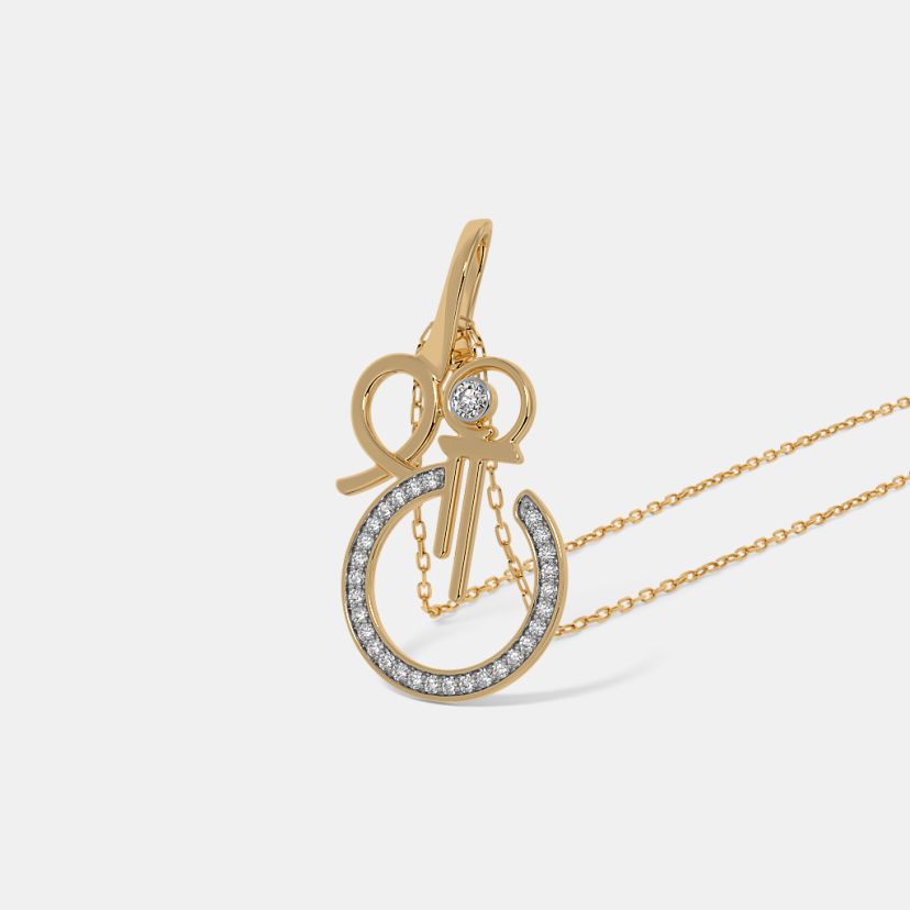 The Calligraphy Shree Pendant - image 1