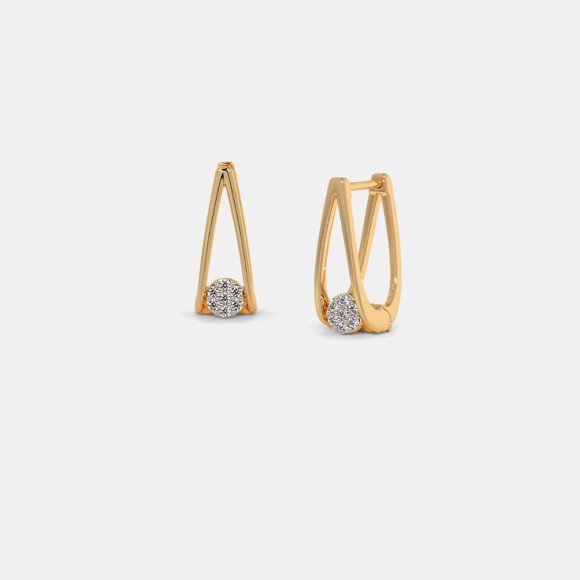 The Amunet Huggie Earrings - image 1