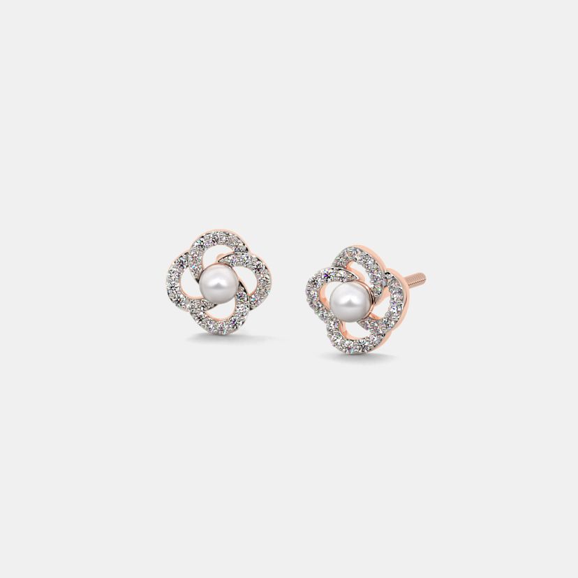 The Diamante Stud Earrings - image 1