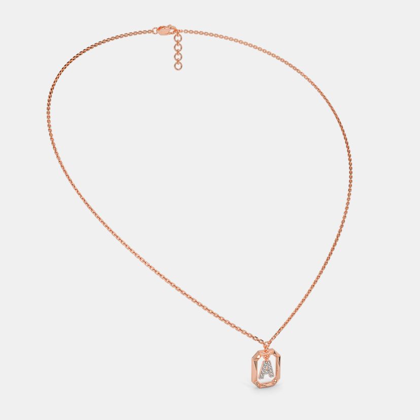 The Swiing A Initial Necklace - image 6
