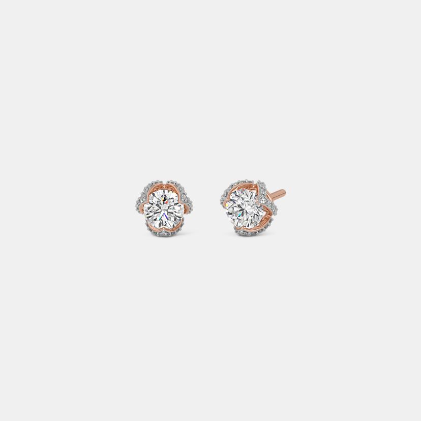 The Tenet Solitaire Earrings - image 1