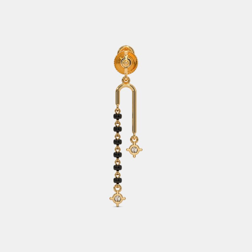 The Sohum Dangler Mangalsutra Earrings - image 6