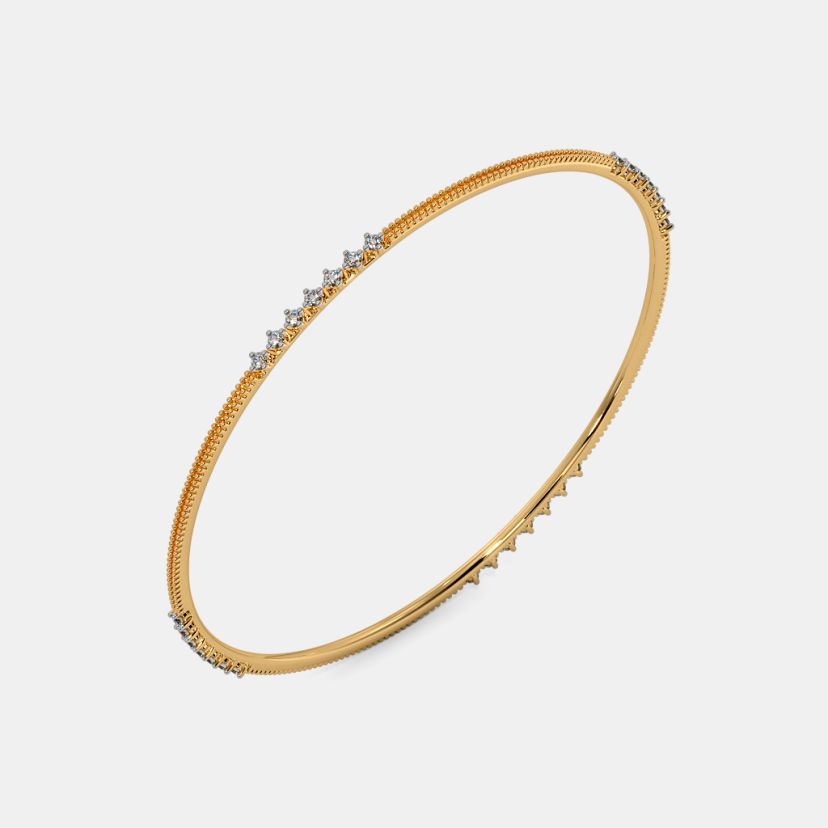 The Sanvit Thin Round Bangle - image 1