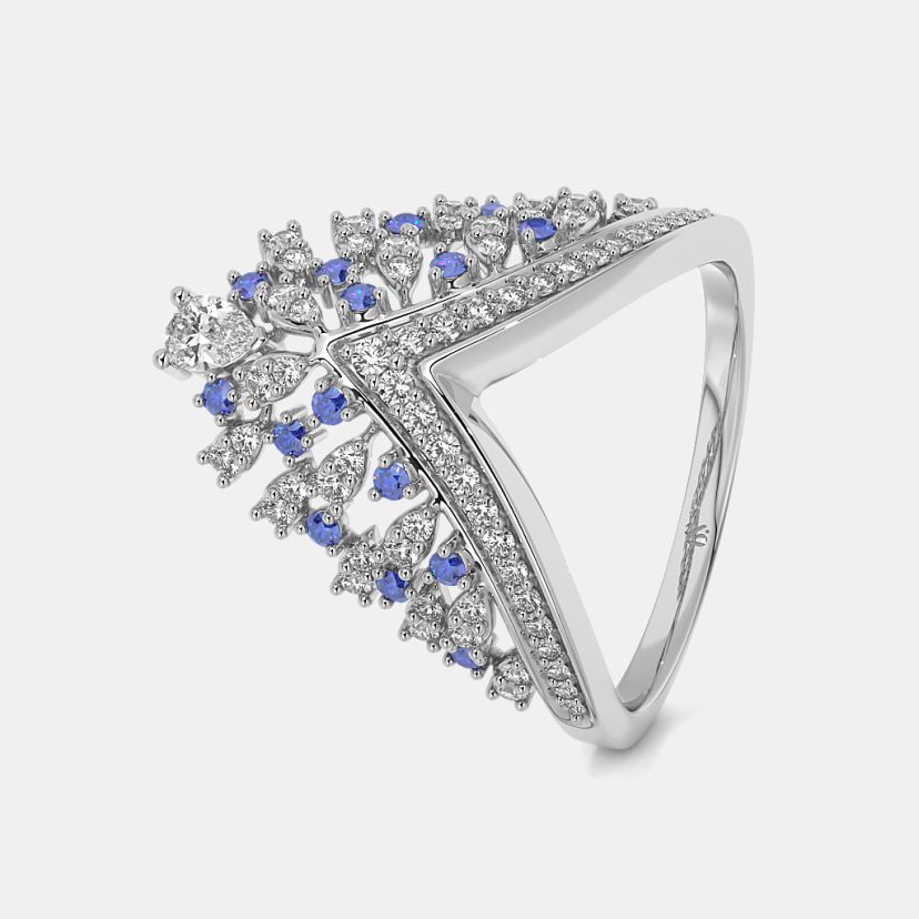 The Zhyan Chevron Ring - image 1