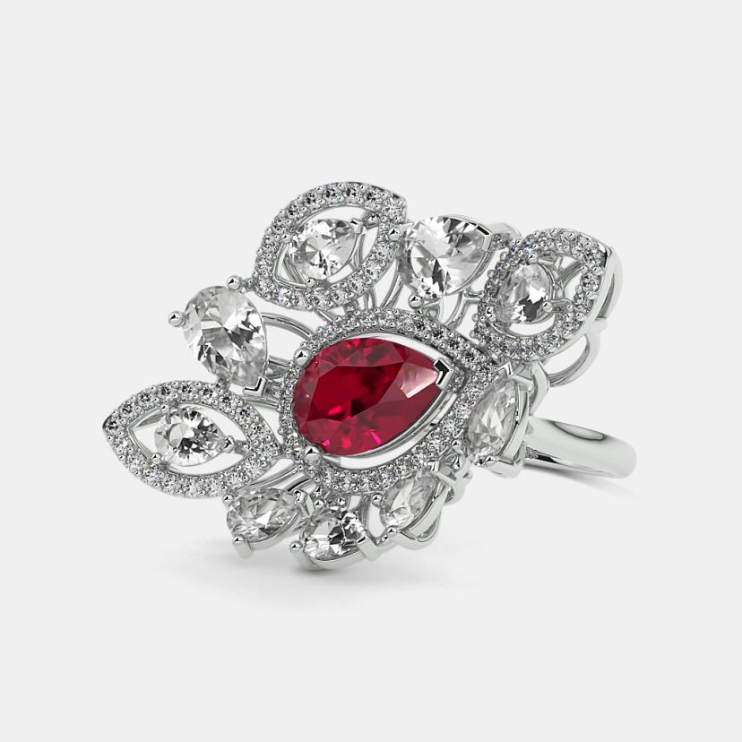 The Zalak Cocktail Ring - image 7