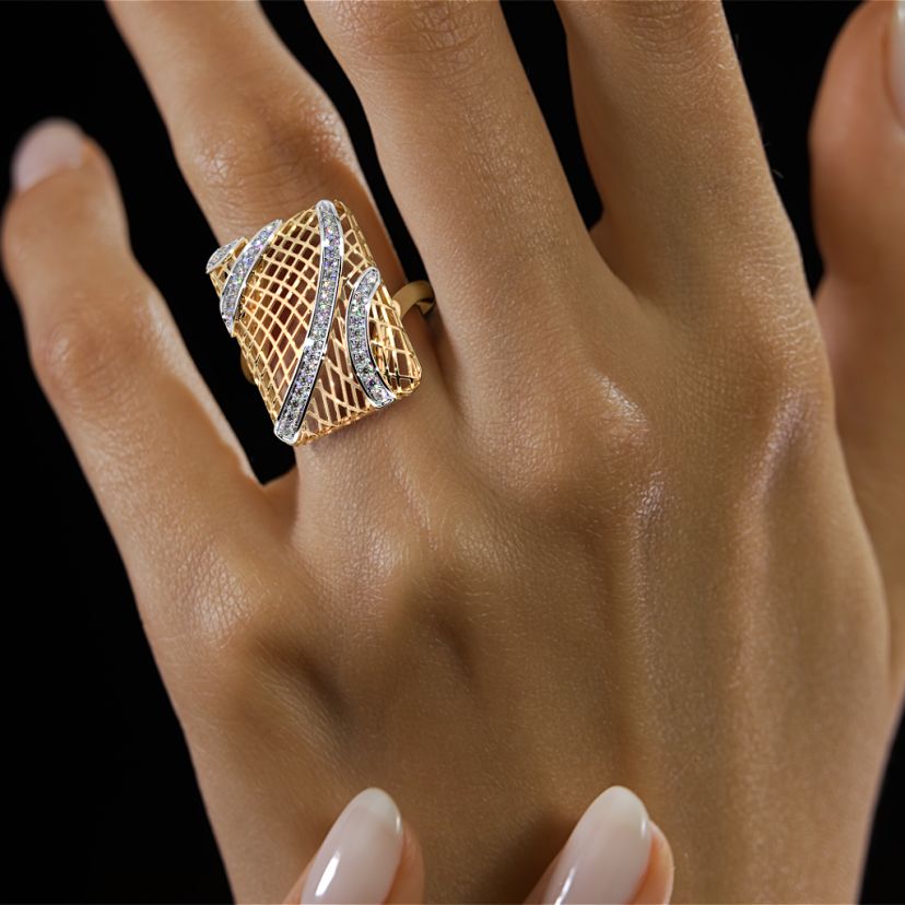 The Gossamer Statement Ring - image 4