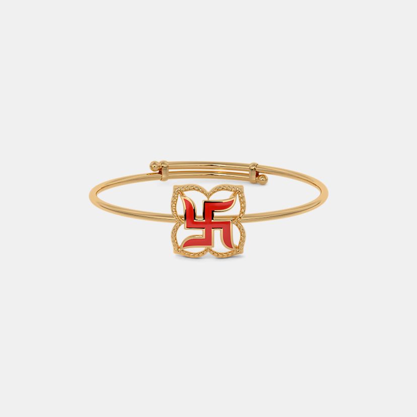 The Swastika Kids Bangle - image 4