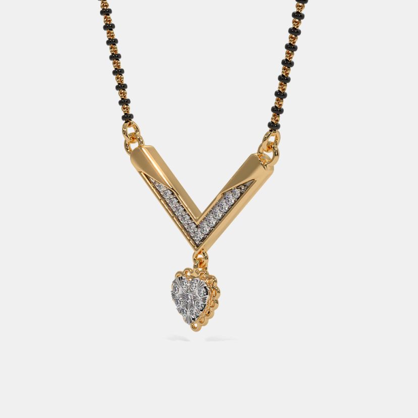 The Glitteratti Mangalsutra Pendant - image 4