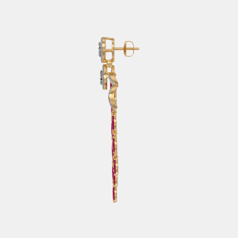 The Pixelle Chandelier Earrings - image 5