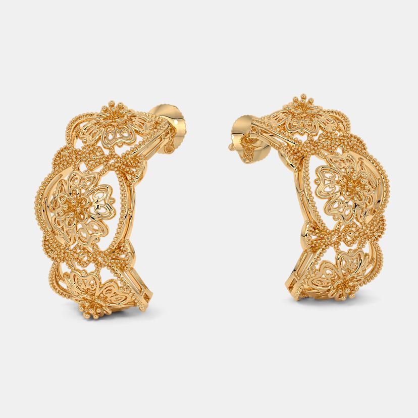 The Lidianne J Hoop Earrings - image 5