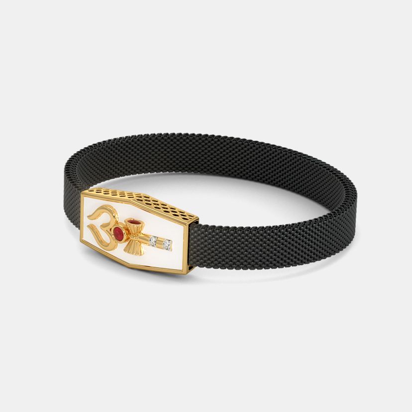 The Ayudhi Om Steel Bracelet - image 4