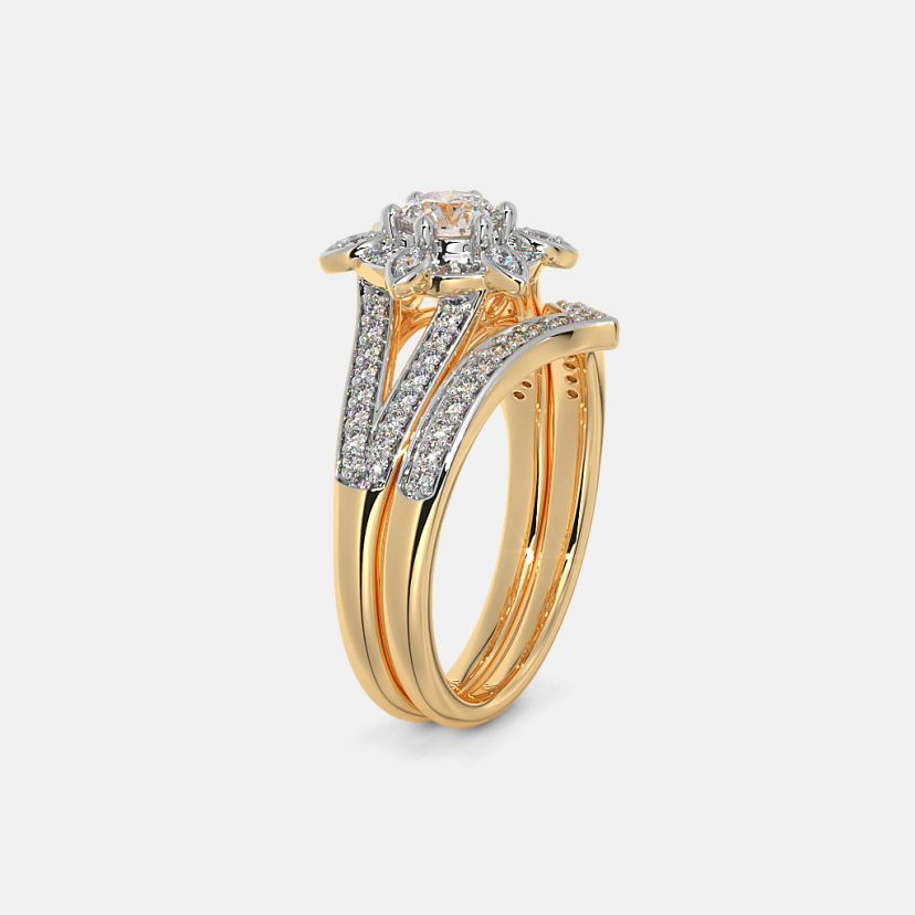 The Bonita Bridal Ring Set - image 10