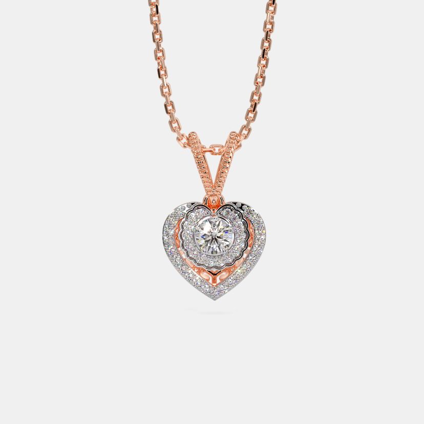 The Benedicta Solitaire Pendant - image 5