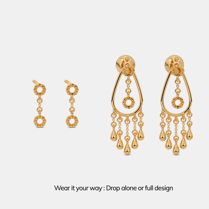 The Dewelle Chandelier Earrings - image 4