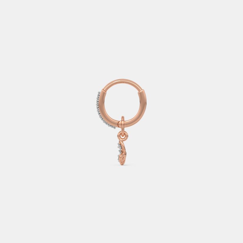 The Mariphelle Multi Pierced Hoop Earrings - image 8
